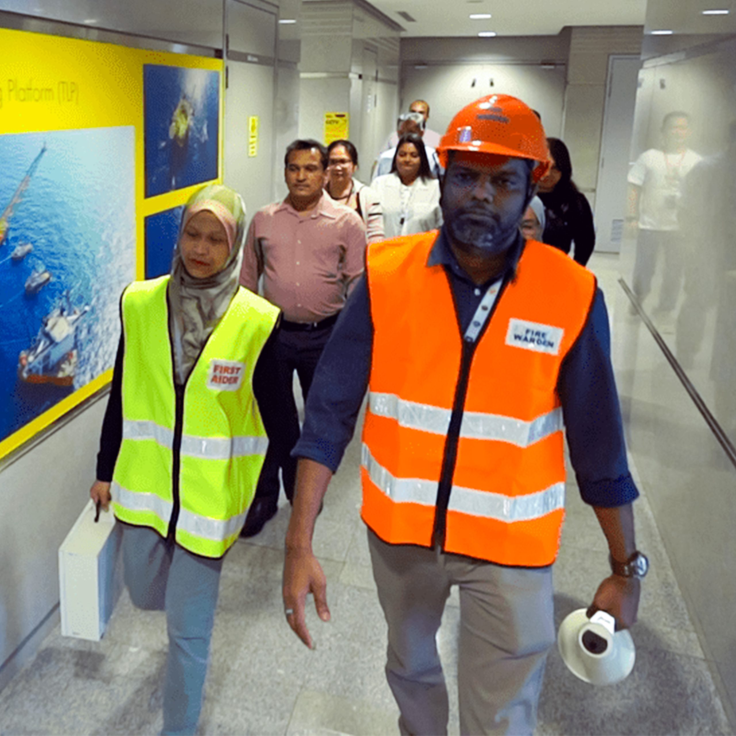 Menara Shell safety briefing video
